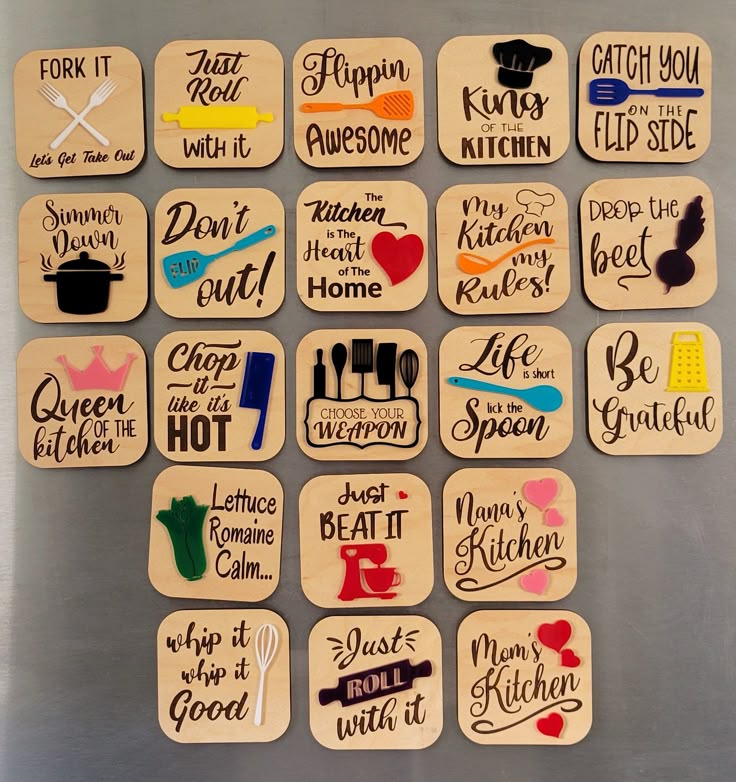 Marie Amp 39 S Kitchen Magnets Etsy